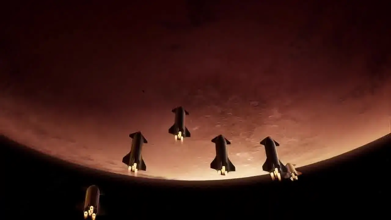 Starship will land uncrewed on mars by 2026