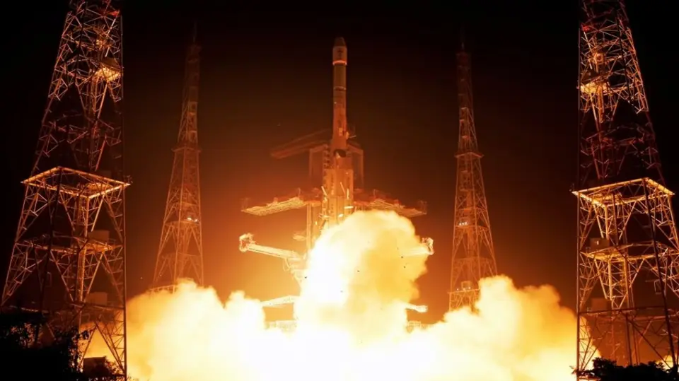 ISRO GSLV-F15 Liftoff