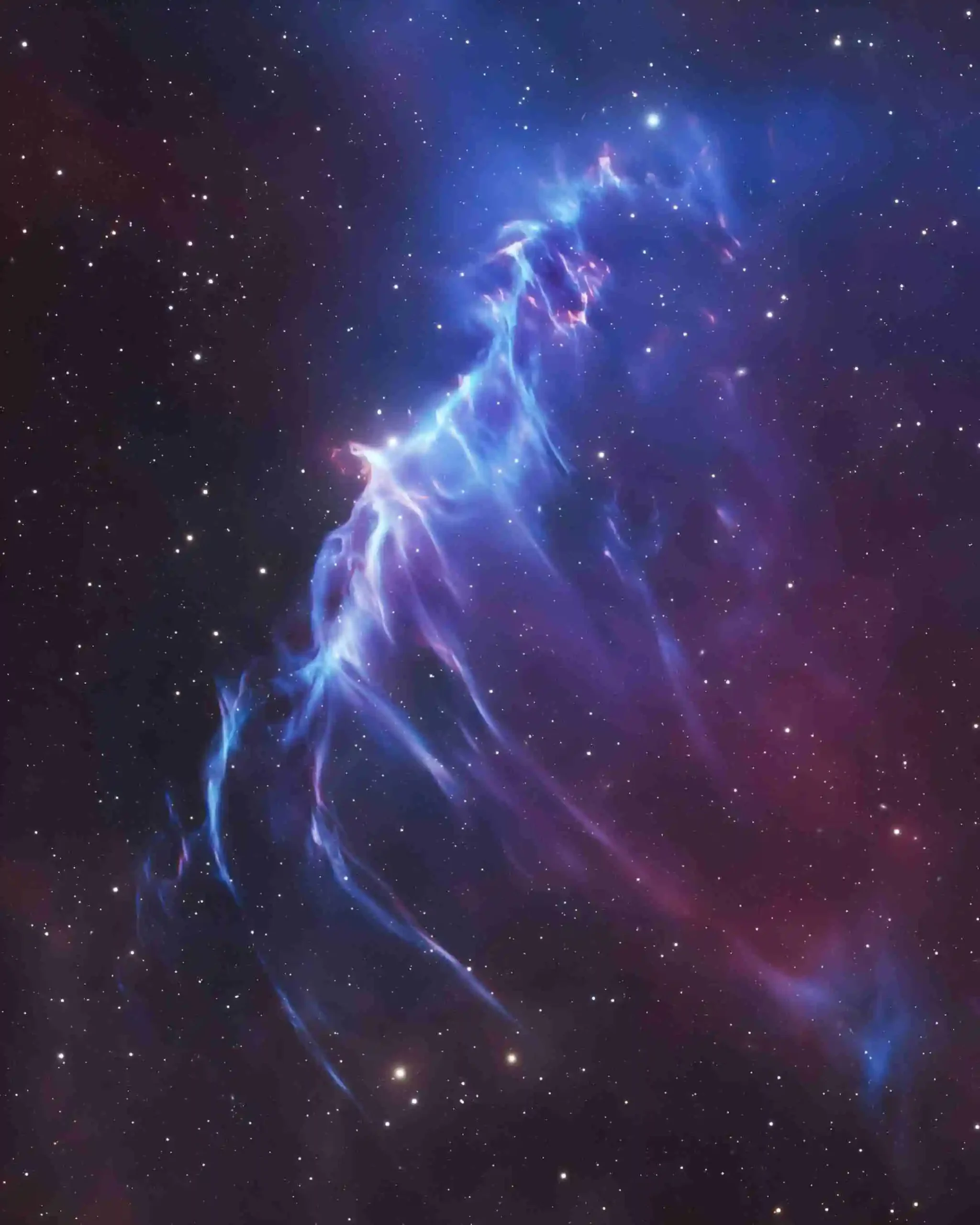 The Crown of Thorns Nebula in Virgo