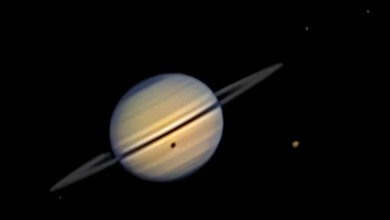 Rare Solar Eclipse on Saturn captured by Astrophotographer Adam Smadi