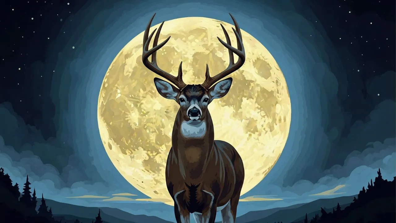 July's Full Moon/The Buck Moon.