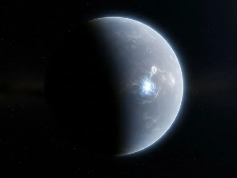 Artist's concept of Ammonite: The hidden object in our solar system.