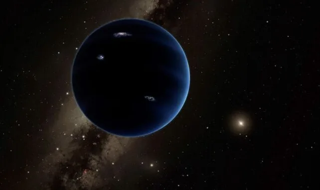 Illustration of Planet Nine by NASA
