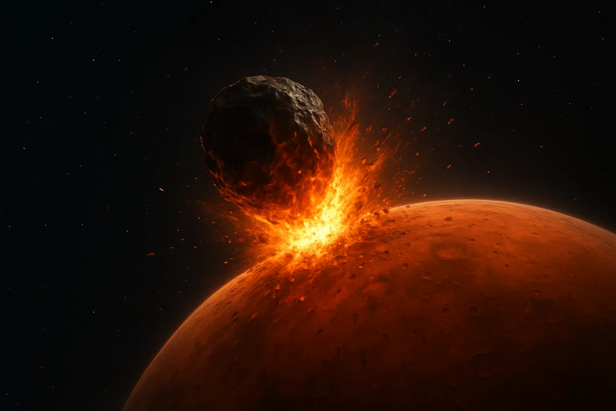 Mars’ Mantle Holds Ancient Debris From Violent Impacts, InSight Data Reveals