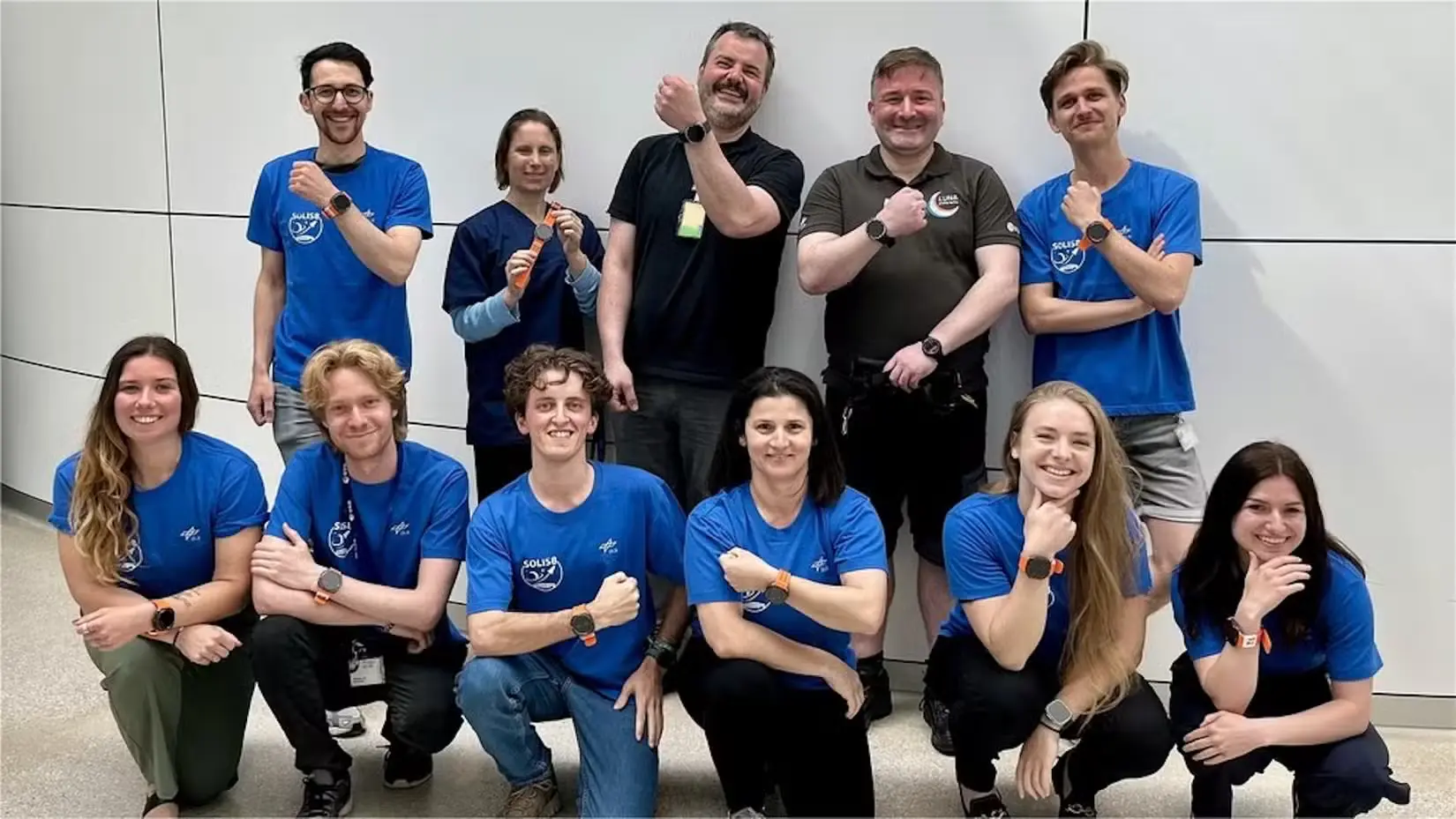 SOLIS8 participants wearing Samsung Galaxy Watch Ultra.