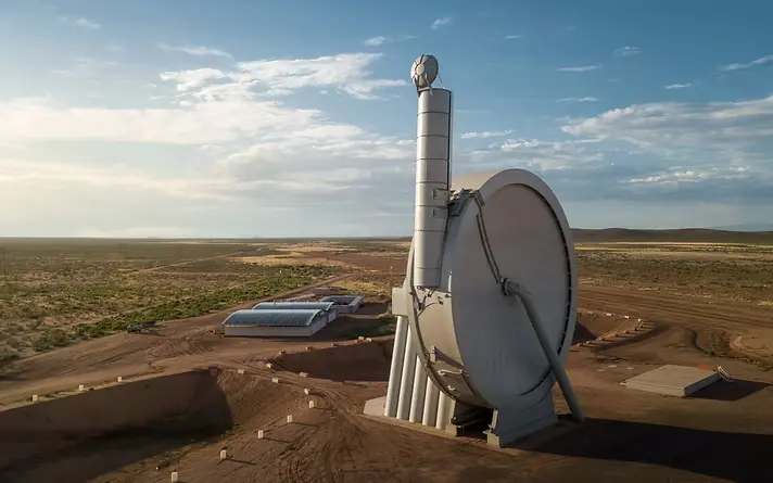 SpinLaunch Suborbital Accelerator.