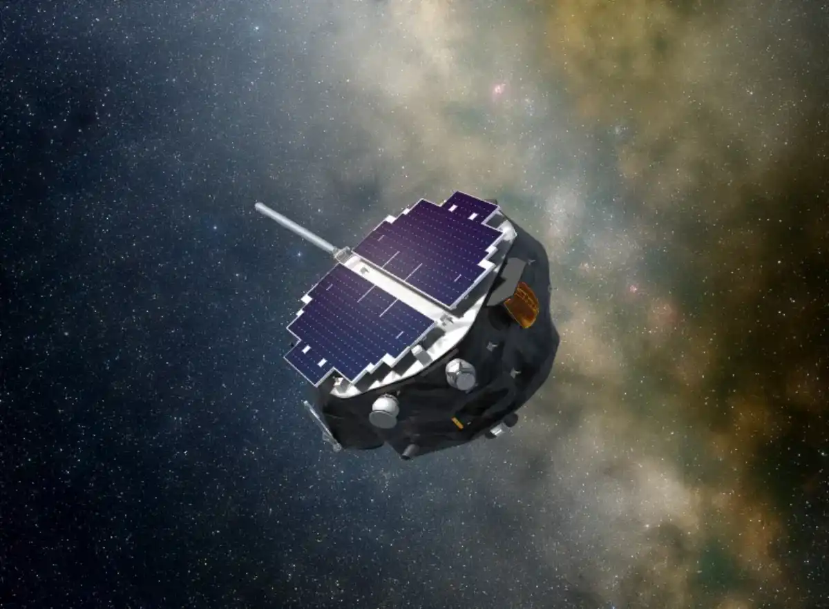 Illustrative image of Nasa's IMAP mission.