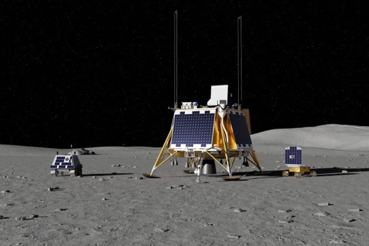 Firefly Aerospace Blue ghost Mission Conceptual Image.