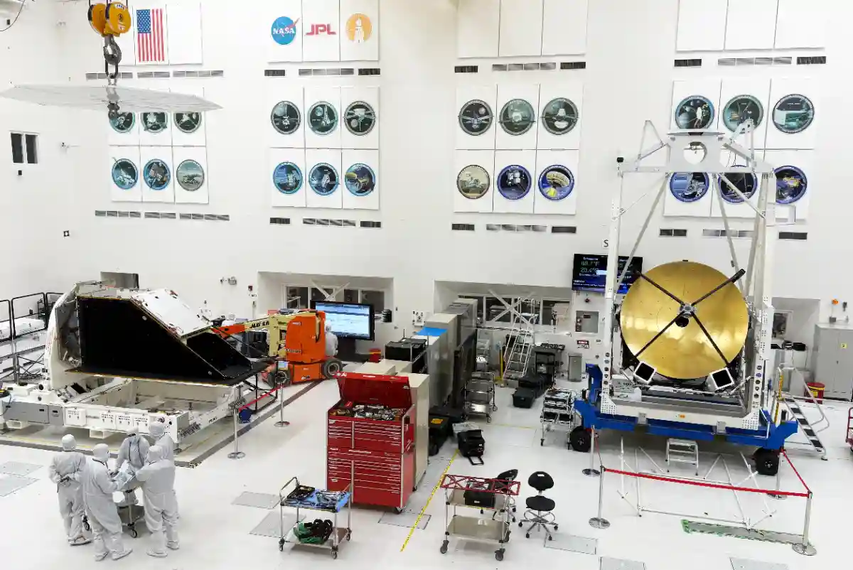 NASA's Neo Surveyor Clean Room.