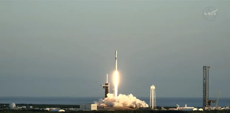 SpaceX Falcon 9 rocket launch.