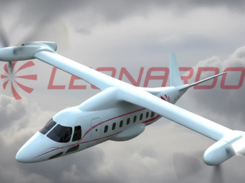Artist's concept of Leonardo Next-Generation Civil Tiltrotor