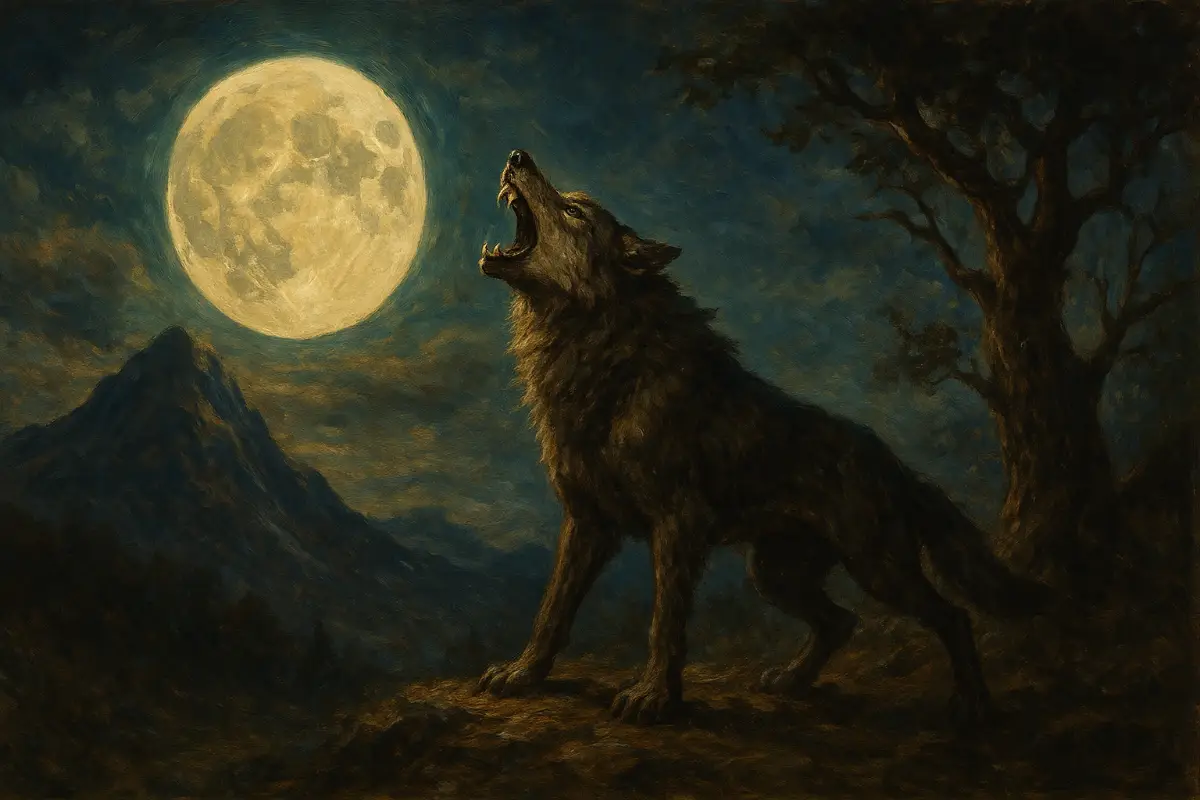 A werewolf.