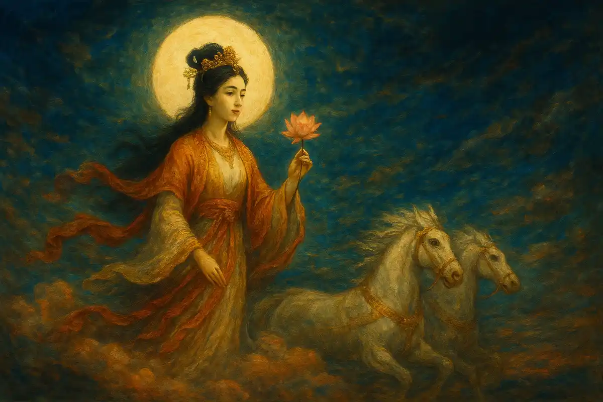 Chinese Moon Goddess Chang'e.