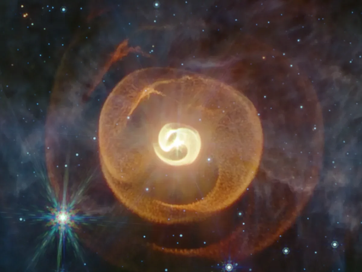 JWST spots four dust spirals and a hidden third star in the strange Apep system