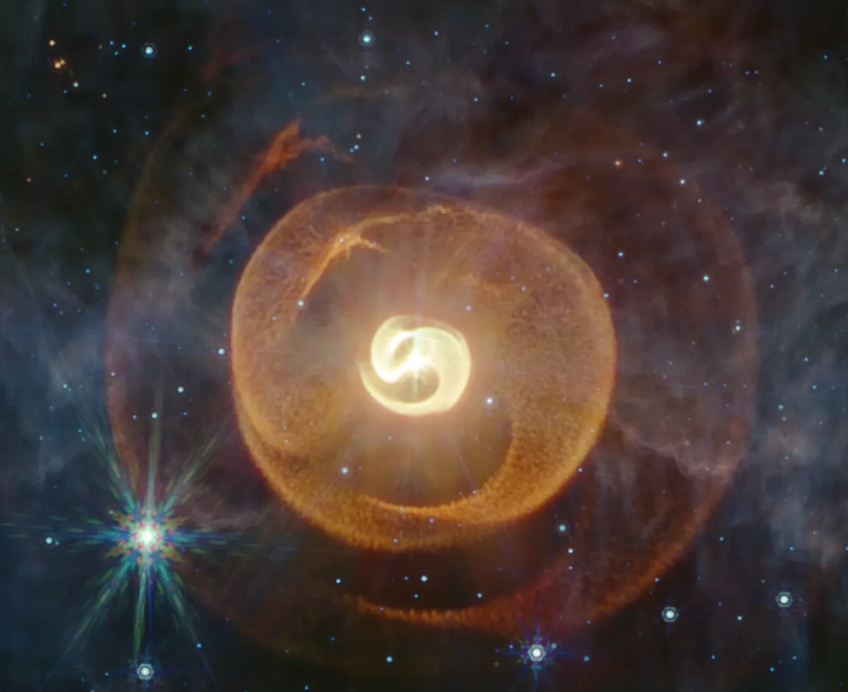 JWST spots four dust spirals and a hidden third star in the strange Apep system