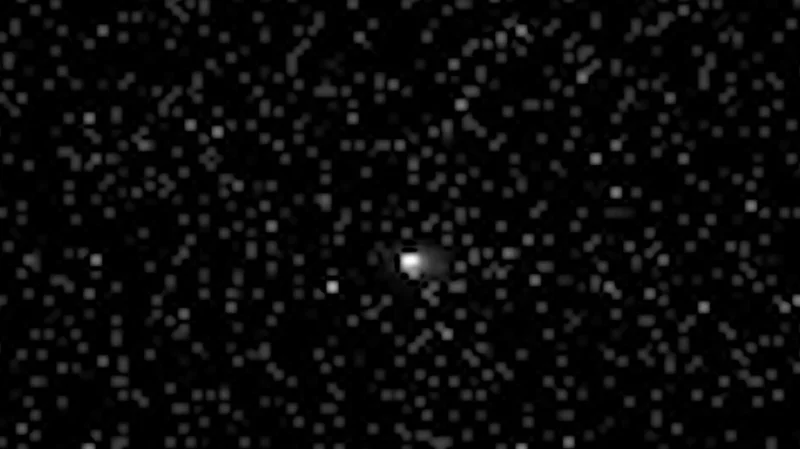 Rare Interstellar Comet 3I/ATLAS Captured by China's Tianwen-1 Orbiter During Mars Flyby.