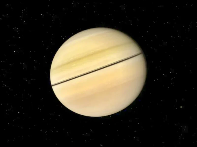 Saturn’s Rings have vanished from view, and the next opportunity won’t come for over a Decade!