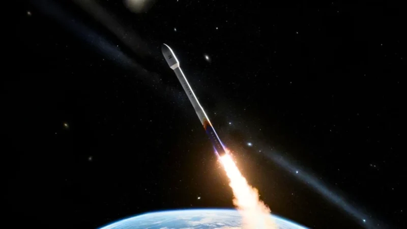 Vikram 1 rocket by Skyroot Aerospace.