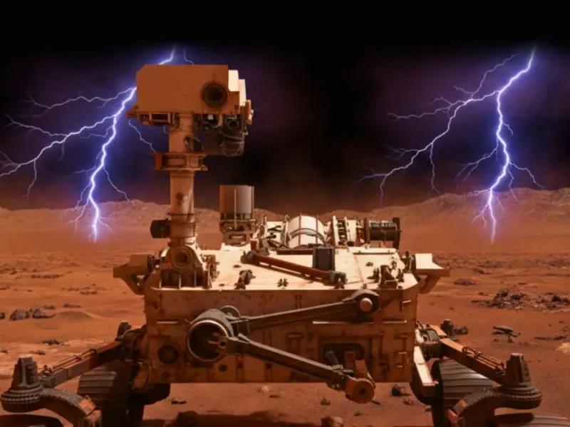 NASA’s Perseverance rover records the first-ever clear sounds of Lightning on Mars