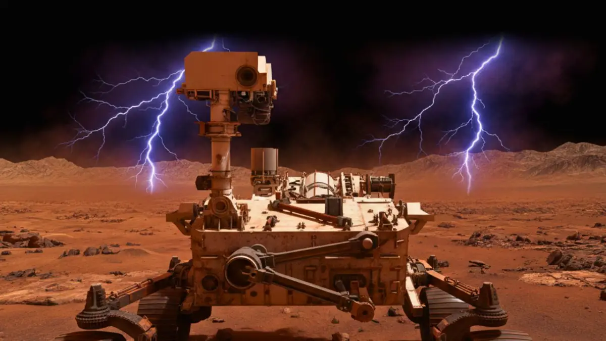 NASA’s Perseverance rover records the first-ever clear sounds of Lightning on Mars