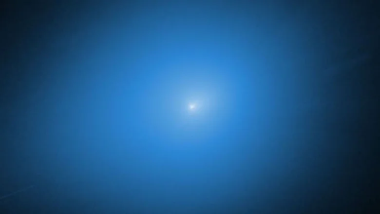 Comet #I ATLAS captured by the Hubble Space Telescope.