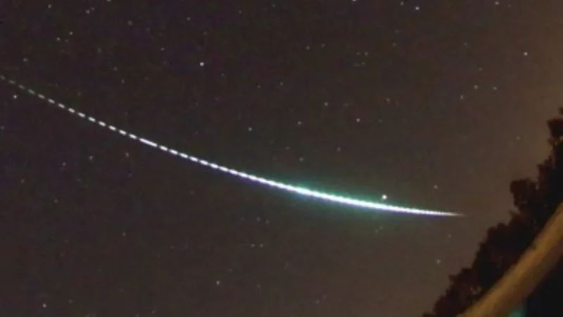 Most massive modeled fireball.