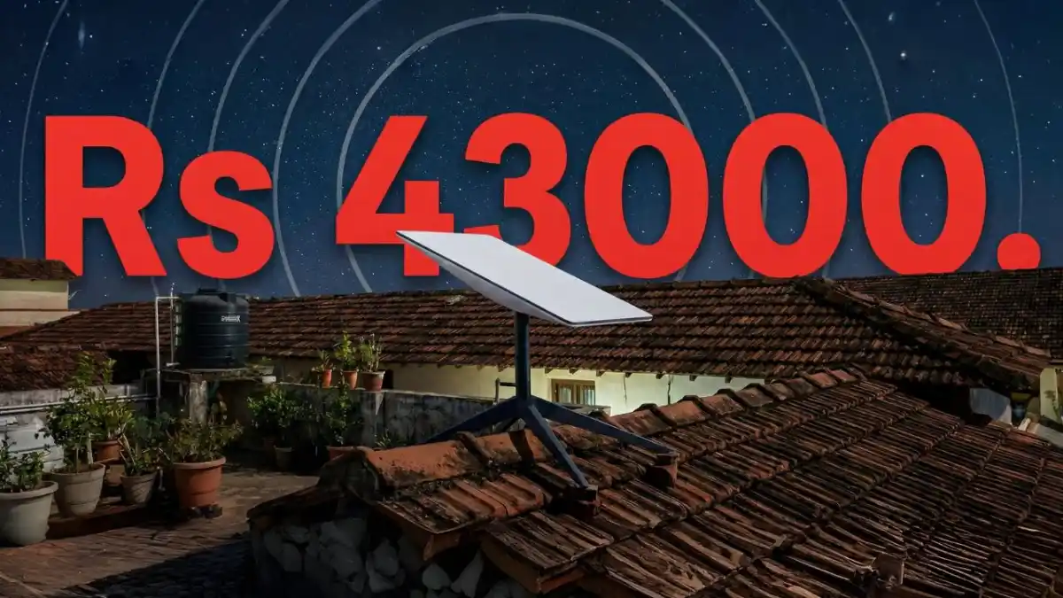 Starlink Disappoints Indian Users With ₹34,000 Setup Fee and ₹8,600 Monthly Bill