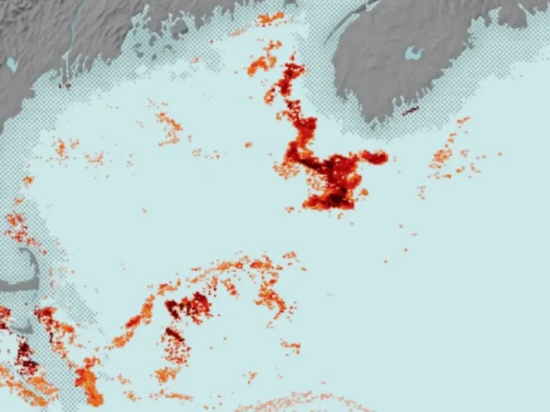 Satellites spot tiny Red Plankton that feed endangered Right Whales in the Gulf of Maine