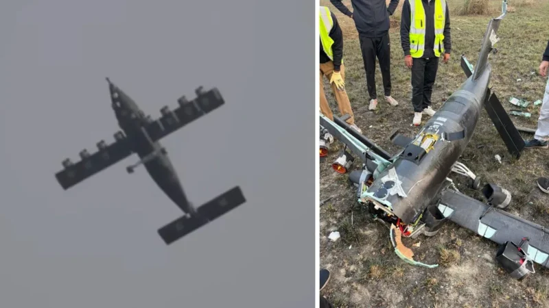 LAT Aerospace Lat One v0.1 flight test crash land.