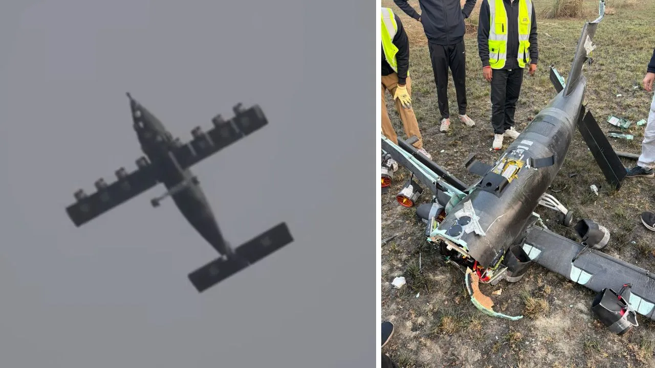 LAT Aerospace Lat One v0.1 flight test crash land.