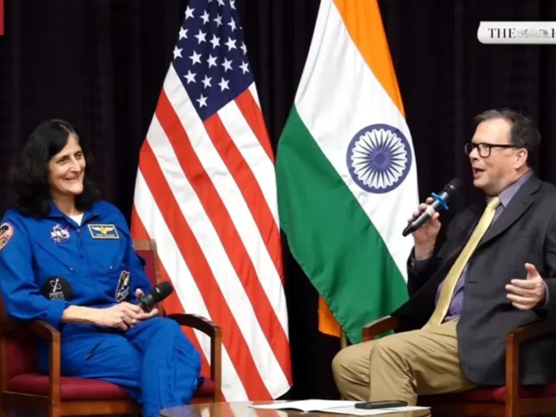 Sunita Williams Addresses Delhi: “It’s really humbling to be here in India”