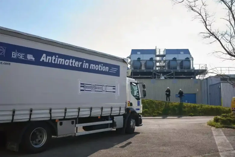 CERN antimatter truck.