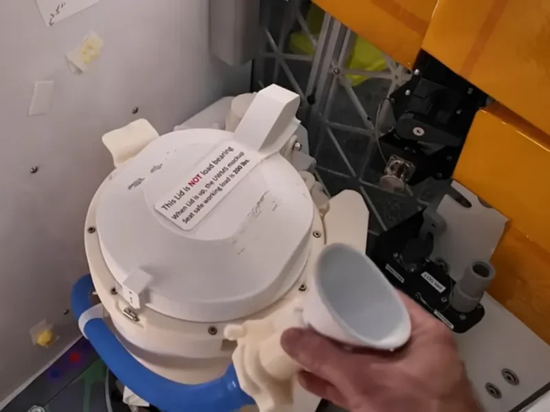 “Space plumber” Christina Koch fixes toilet glitch aboard Orion